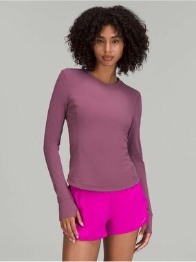 Lululemon Ventilated Mesh-Back Running Long
Sleeve Shirt NWOT